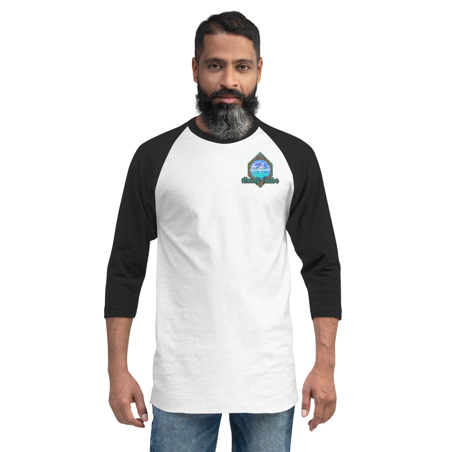 3/4 sleeve raglan shirt