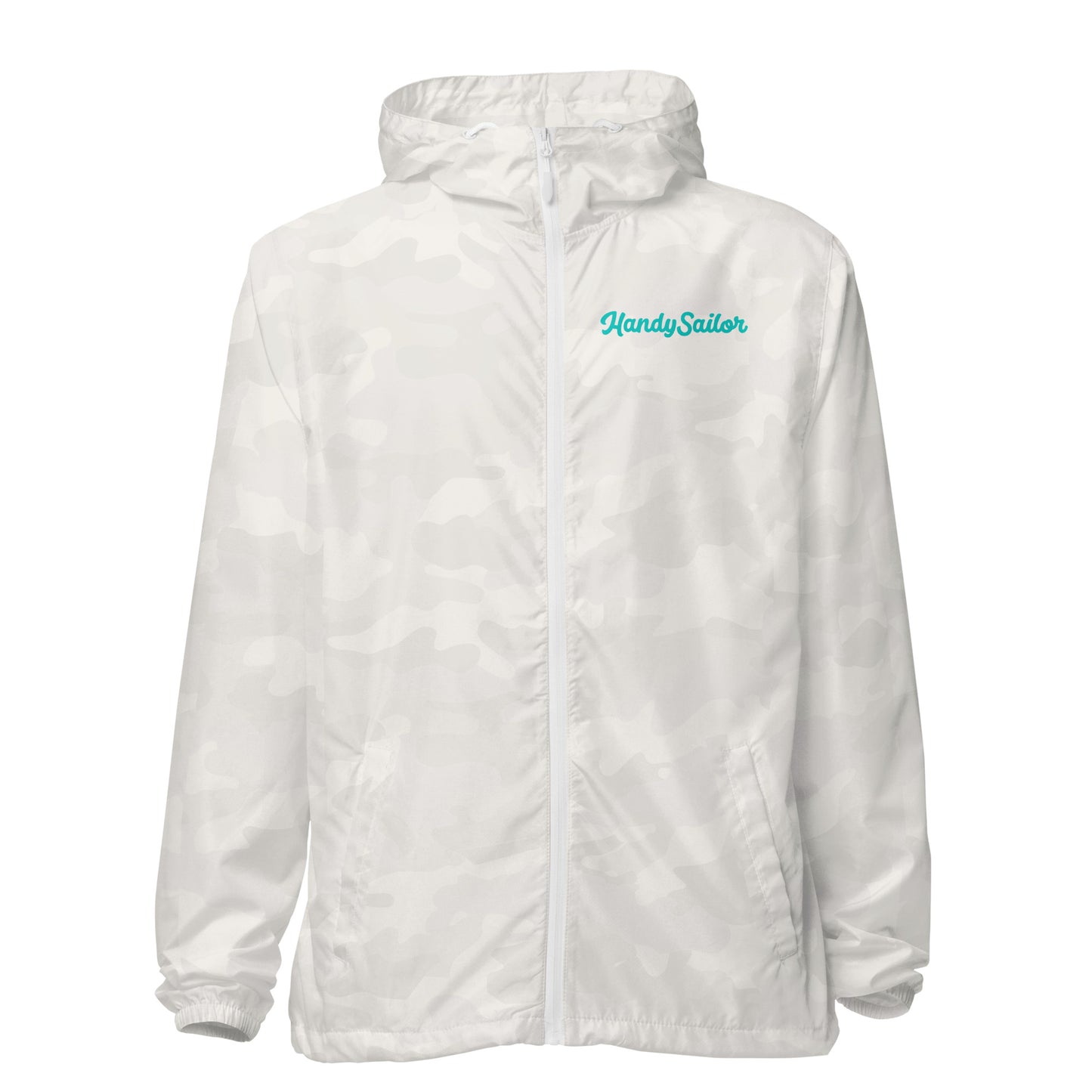 Unisex lightweight zip up windbreaker